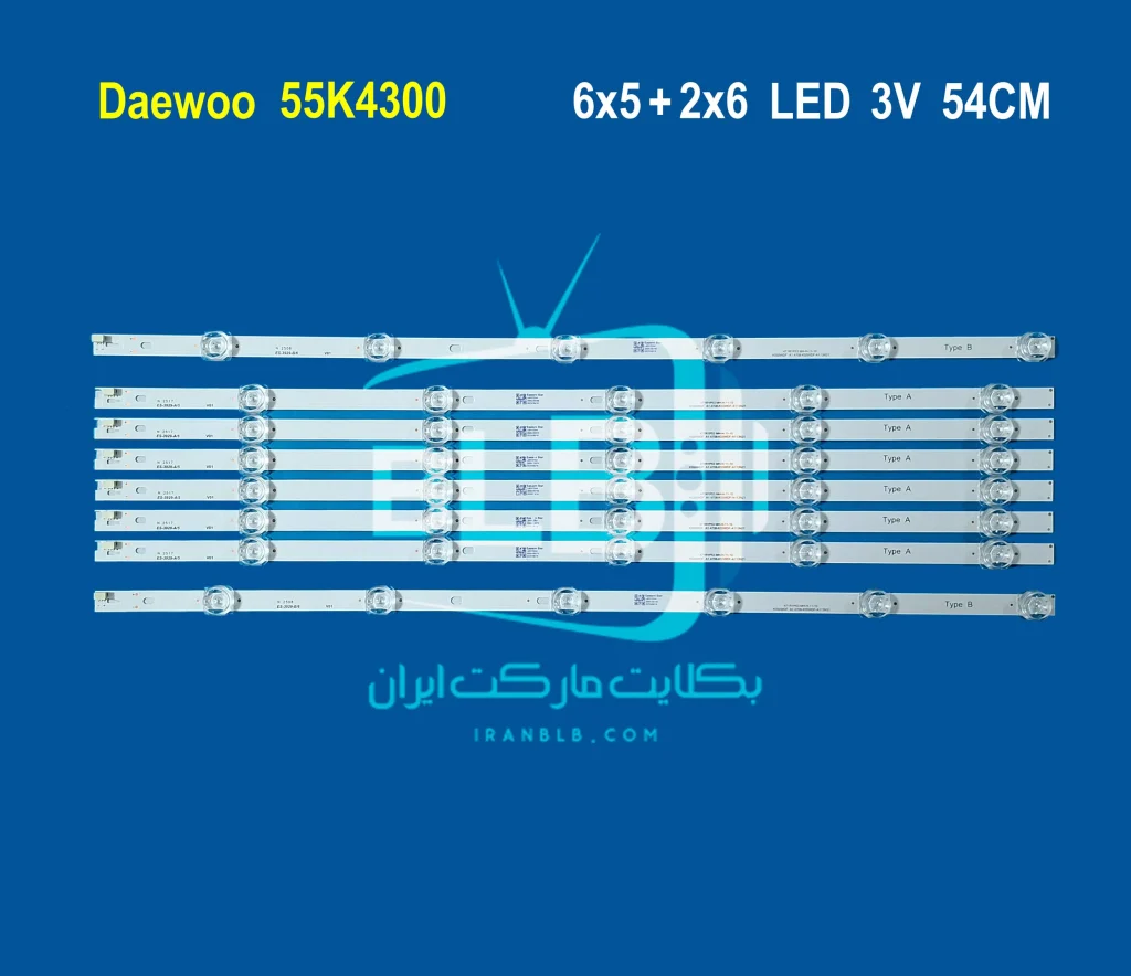 Daewoo 55K4300 بک لایت
