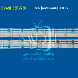 Evvoli 65EV250 بک لایت